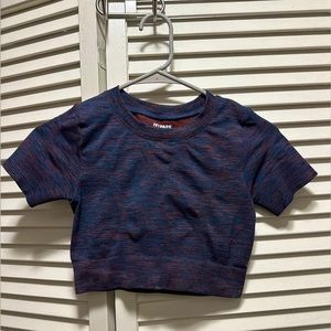 Cropped Compression Workout Top